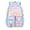 czb# Blue210, variant on Color Block Girls School Backpack Cute 3D Rabbit Sequins Transparent Pocket Multi Compartment Adjustable Padded Straps Large Capacity Student Book Bag For Girls Daily Use