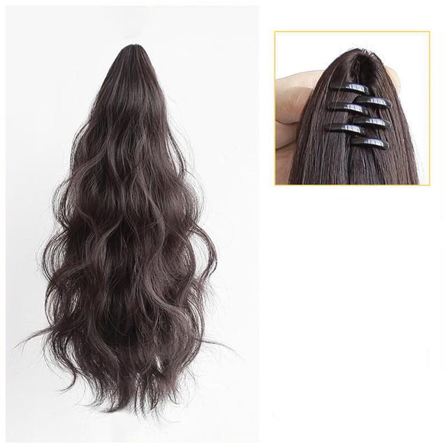 Curly Ponytail Extensions Hair Hairpiece Drawstring On Hair PonyTail GX E0I0