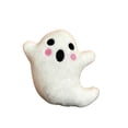 thumbnail image 3 of Bulk Halloween Ghost Plush Toys, 6 Assorted Mini Stuffed Ghost Figures, Non-Candy Trick or Treat Goodie Bag Fillers, Party Favor Gifts for Kids, 3 of 8