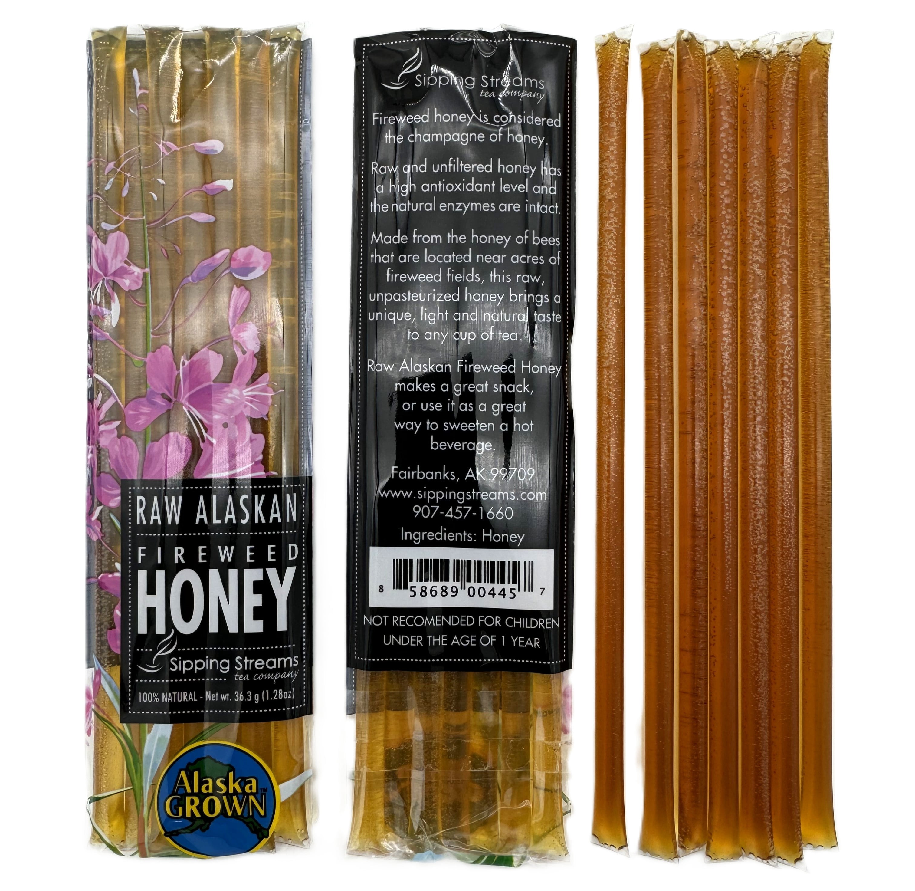 Raw Alaskan Honey Sticks