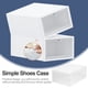 thumbnail image 4 of Caja de zapatos de plástico transparente tipo cajón, 6 unidades, 4 of 5