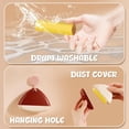 thumbnail image 5 of Jimin Sticky Roller,Enjoy Portable Lint Roller,Portable Washable Lint Roller, Triangular Double Color Washable Lint Roller Pet Hair Remover, 5 of 8