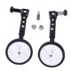 thumbnail image 5 of 1 par de niños Kit montado en las ruedas de entrenamiento para bicicletas para piezas de reparación de niños Servido accesorio de estabilizadores de Negro, 5 of 8