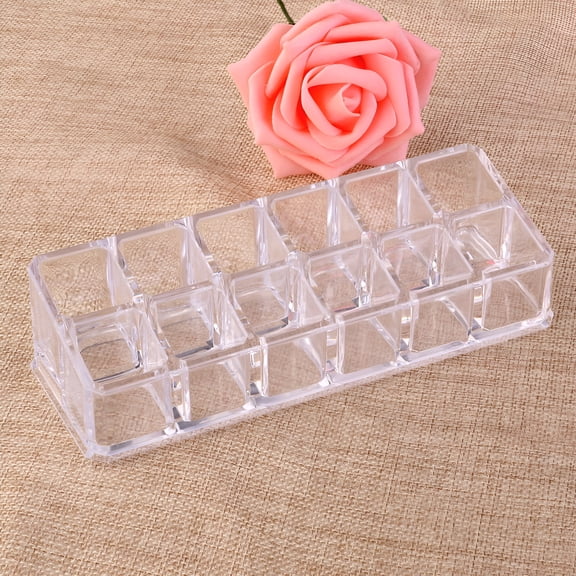 ACDANC 12-Slot Lip Organizer for Makeup Lipstick Organizer