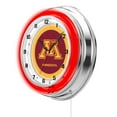 thumbnail image 2 of University of Minnesota 19" Double Neon Wall Clock, 2 of 5