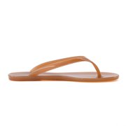 Cushionaire Splash Jelly Flip Flops for Women With Flexible Sole, Soft Footbed Summer Sandals for Women