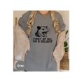 thumbnail image 4 of Raccoon Im a Delight Shirt, First off Im a Delight, Womens Tshirts Funny, Inappropriate Shirts, Funny Shirts for Women, Hungry Opossum Shirt, 4 of 10