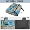 thumbnail image 6 of Xixirimido Golf Cart Seat Cover with 4 Storage Pockets Universal Golf Cart Seat Blanket Towel Fits for EZGO, Yamaha, Club Car Golf Cart Accessories, Beach Sea Starfish Floral, 6 of 8