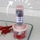 thumbnail image 1 of Picadora de verduras portátil de 250 ml, 3 cuchillas, recargable por USB, apta para jengibre, chile, verduras, carne, especias, frijoles, etc. Ideal para el hogar, camping, viajes y procesador de alim, 1 of 7