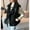 Black, variant on Drses Women's Faux Shearing Moto Jacket Thick Lined Parka Winter Shearling Coat Leather Jacket
