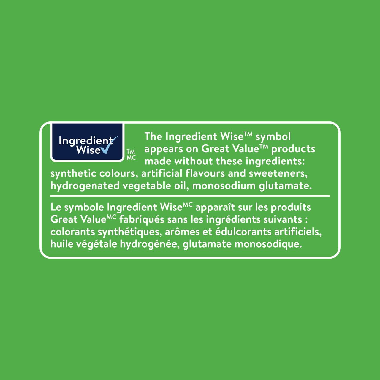 Édulcorant sans calorie au stévia Great Value 160 g (80 sachets)