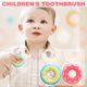 thumbnail image 1 of onlyliua Artículos En Liquidación Cepillo de Dientes Mano En Forma de U para Niños con Cepillo 360° Diseño de Limpieza Bucal para Niños Pequeños Cepillo Suave de Grado Alimenticio, 1 of 1