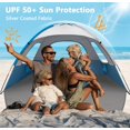 thumbnail image 2 of Carpa de Playa NXONE Protector Solar para 4 Personas con Protección UV 50+, 2 of 7