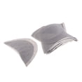 thumbnail image 4 of 5 Pairs Sewing Shoulder Pads For Suit, Coat, Jacket, Soft Cotton Shoulder Insert Craft - Machine Washable And Cleanable 02: Thickness 10mm, 4 of 7
