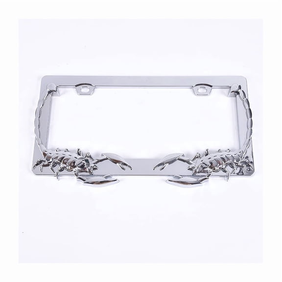 License Plate Frame Scorpion Design