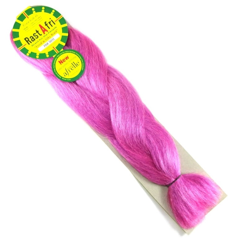 RastAfri Silky Braiding Hair 2 Pack, PINK TAFFE - Walmart.com