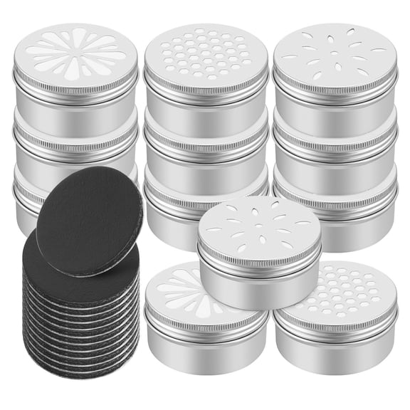 Raindrops 12 Scent Tins for Dogs with Magnetic Dots for Trainers 2.50X2.50X0.08in