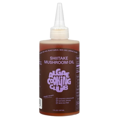 Algae Cooking Club Shiitake Mushroom Oil 7 fl oz (207 ml)