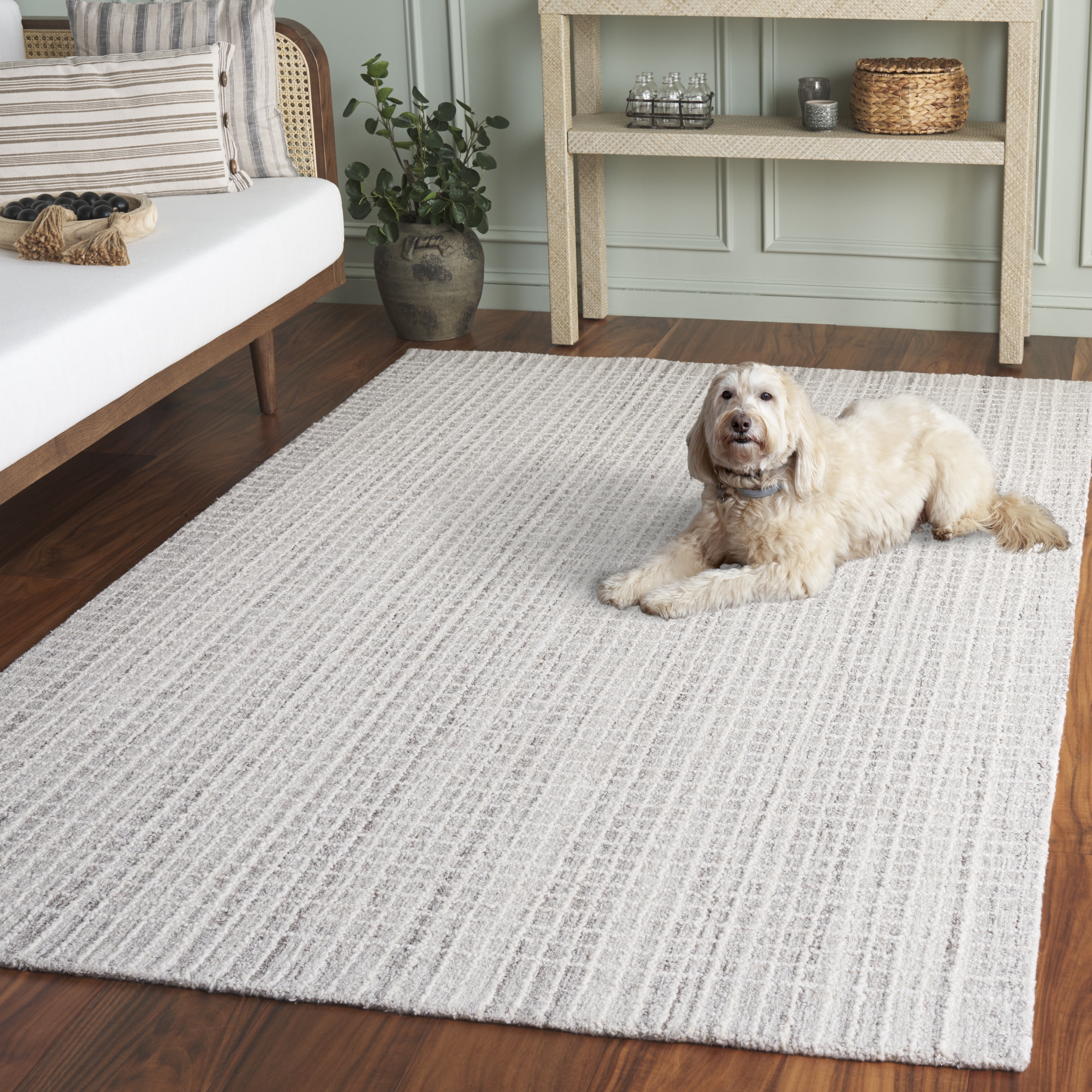 Safavieh Abstract Camden Geometric Area Rug, Natural/Ivory, 9' x 12'