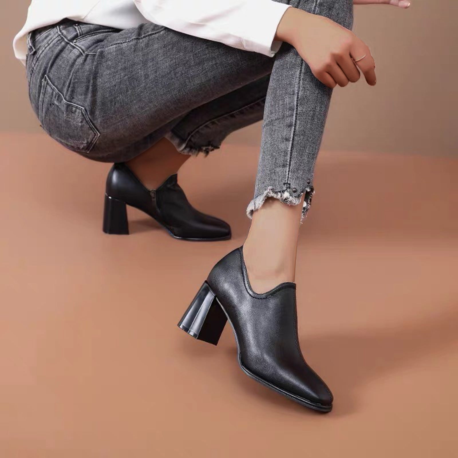 Faryl by Farylrobin women US 6.5 platform heel oxford brogue laceup ankle  strap | Platform heels, Oxford heels, Ankle strap