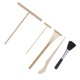 thumbnail image 5 of unbranded 5Ud Profesional De Rastrillos Japoneses Para Jardín Zen Microlandschaft Con De Ondas Y, 5 of 8