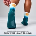 thumbnail image 6 of Feetures Elite Light Cushion Mini Crew Sock - Sport Sock with Targeted Compression - Breezy Court , Small (1 Pair), 6 of 7