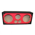 thumbnail image 4 of Deejay Led D10T2H1BRRED Dual 10" Woofer Enclosure with Horn and Tweeters, 4 of 4