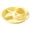 Yellow, variant on 4 Compartment Portion Control Plate, Unbreakable Meal Plate, Divided Dinner Plates Plates Sectioned for Balanced Set, Diet,