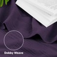 thumbnail image 3 of Utopia Bedding 100% Cotton Thermal Blanket Plum Queen Size Soft, Lightweight, Breathable, Cozy Spring and Summer Blankets for Bed, Home Room Decor Gifts for Women and Men (90x90 Inches), 3 of 9