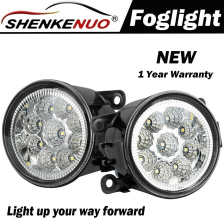 Pair Bumper LED Fog Lights Driving Lamps For Acura TSX 2011 2012 2013 2014