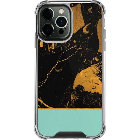 Skinit Marble Chunky Marble iPhone 14 Pro Max Clear Case