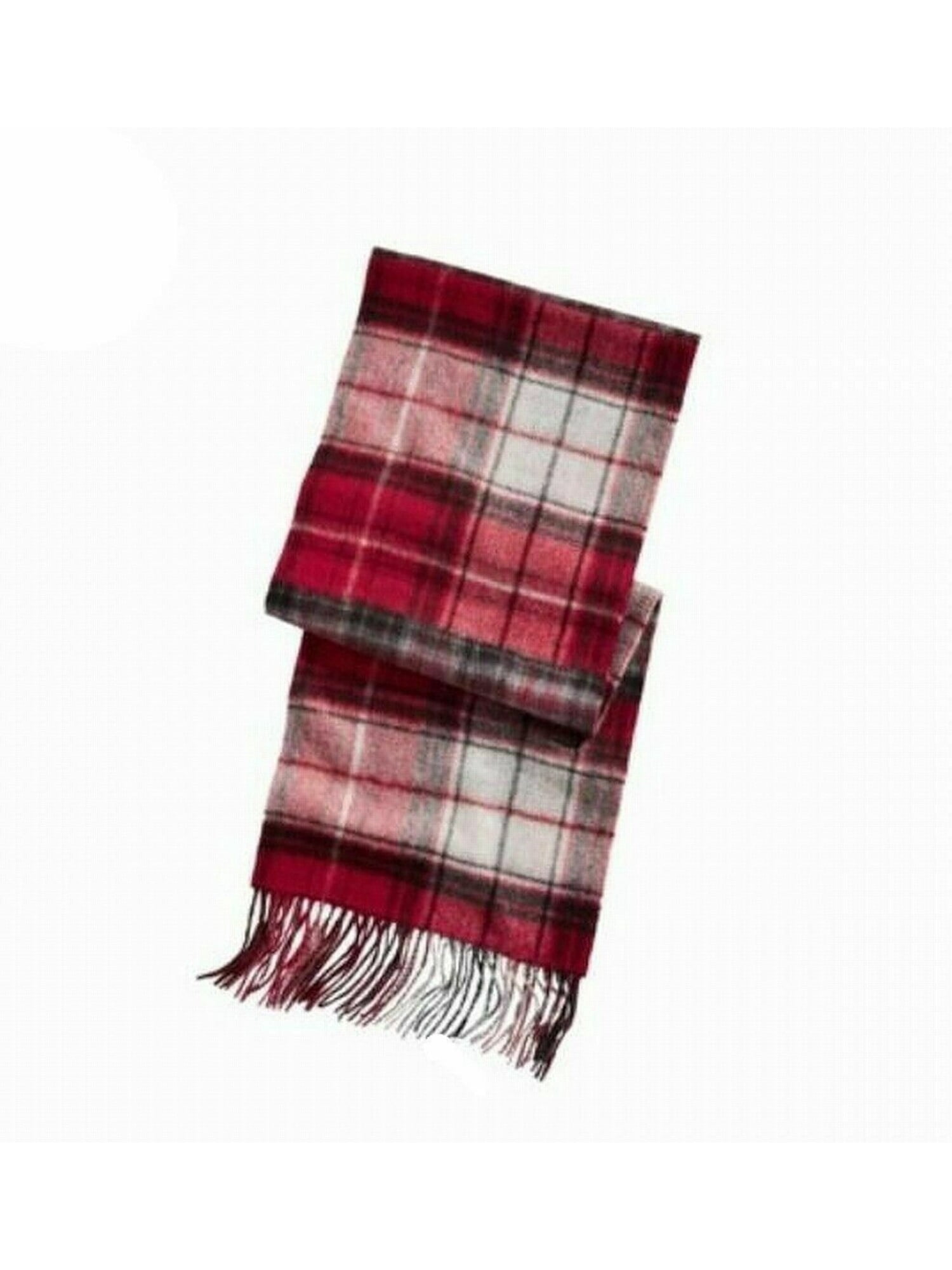 CLUBROOM Mens Red Cashmere Plaid 