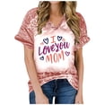 thumbnail image 2 of EQWLJWE I love my mom Funny Mothers Day Gifts For Mom Mommy Mama T-Shirt, 2 of 5