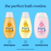 Johnsons Baby Shampoo with Aloe & Vitamin B5, Tear-Free, 3.4 fl. oz