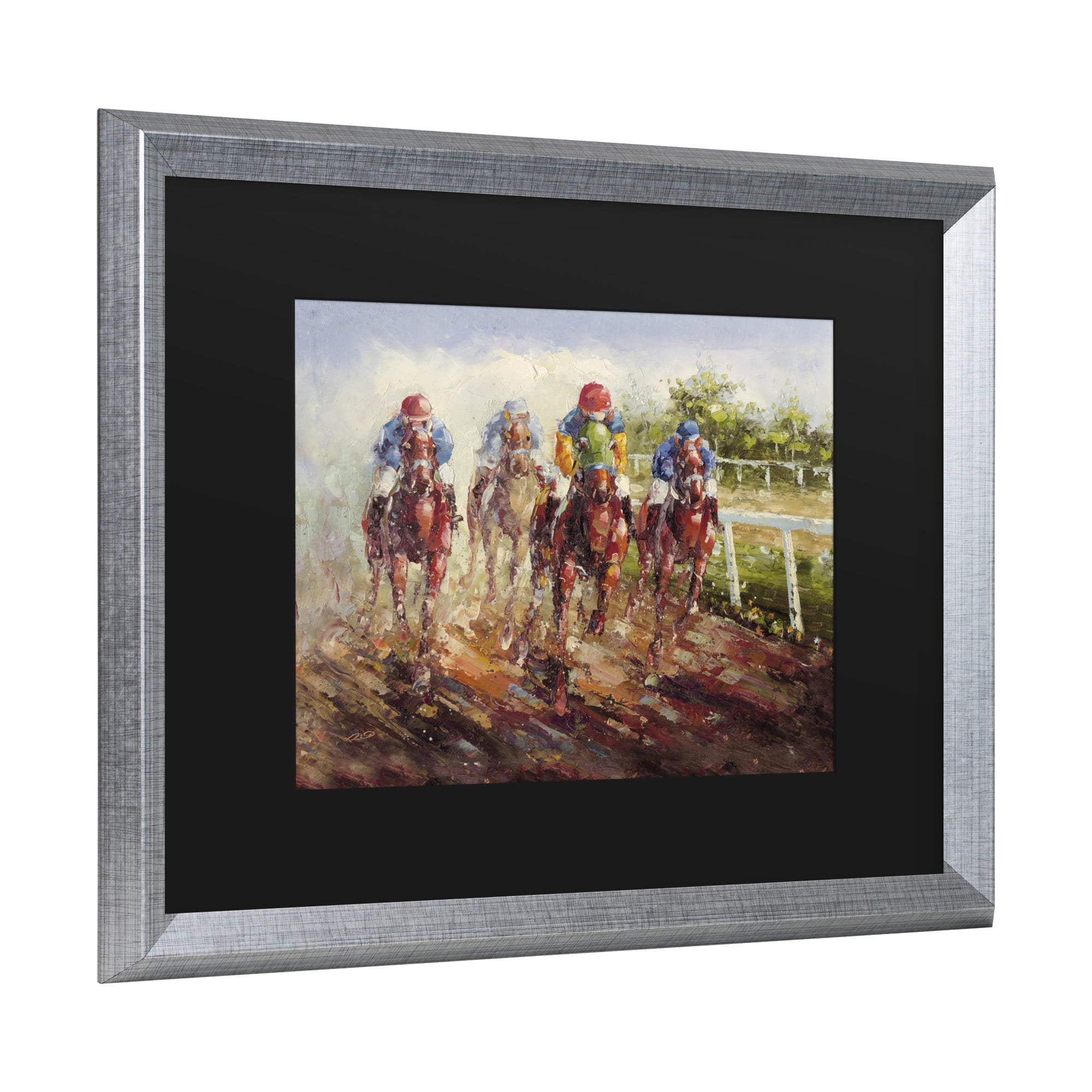 Trademark Fine Art 'Kentucky Derby' Canvas Art by Masters Fine Art