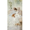 thumbnail image 2 of Gow, Mary Louise 18x32 White Modern Wood Framed Museum Art Print Titled - Precious Moments, 2 of 4