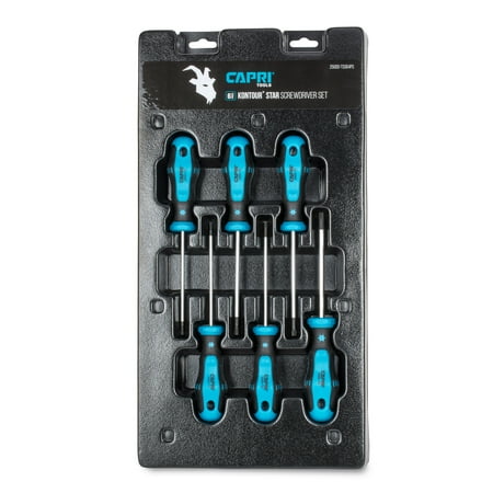 

Capri Tools Kontour Star Screwdriver Set 6-Piece