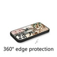 thumbnail image 3 of Compatible with iPhone 15 Pro case cute handsome denim pattern mobile phone case soft TPU fashion design, 3 of 4