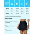 thumbnail image 2 of Sociala Women Drawstring Swim Skirt With Pockets High Waisted Bikini Tankini Bottoms, 2 of 7
