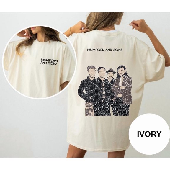 ZENUA Mumford And Sons 2025 Tour Sand T-Shirt, Tour Merch T-Shirt , Mumford And Sons Fan Club Shirt Hot Trending Shirt/Sweatshirt/Hoodie