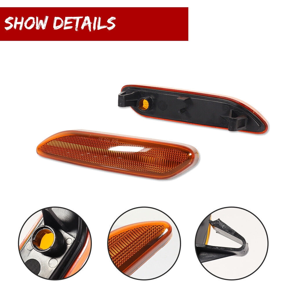 For Mini Cooper Countryman 2012-2017 R60 R61 Fender Side Marker