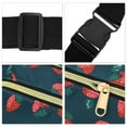 thumbnail image 4 of Unique Bargains 1 Pc Fanny Pack Strawberry Pattern Waist Bag Dark Blue, 4 of 6