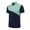 NY1, variant on Men’s Color Block Polo Shirt, Breathable Polyester Short Sleeve Lapel T-Shirt, Casual Business Slim Fit Top for Summer Yellow XXXL