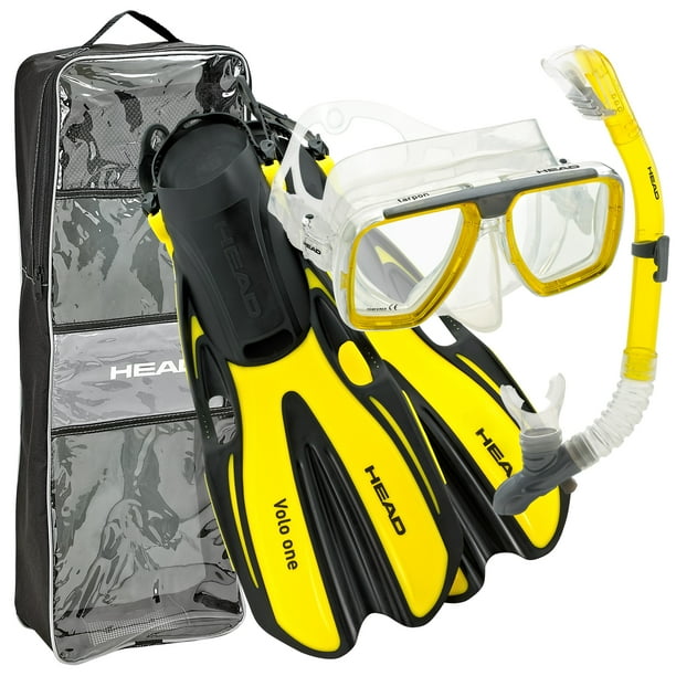 Head Tarpon Snorkeling Mask Fin Snorkel Set