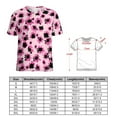 thumbnail image 2 of Animal Print Patterns T Shirts Basic T-Shirt Short Sleeve Ladies Tee Shirt Summer Graphic Clothing, 2 of 6