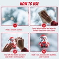 thumbnail image 6 of Lockways 9 Sheets Christmas Window Clings 72 Pcs Christmas Static Cling with Santa Reindeer Glass Christmas Decals for Home School Office, 6 of 10