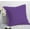 Purple, variant on 1 Pair 2 Pieces Euro Pillow Shams 26" x 26" + 1.5" Hem Blue Machine Wash Dry