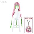 thumbnail image 3 of Disfraz de anime Kanroji Mitsuri, disfraz de Halloween para mujer, ropa para adultos, peluca para niños, uniforme, disfraces para mujer, 3 of 5