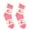 Pink, variant on DQRPSEETB Women Autumn Winter Home Floor Socks Plus Velvet Thickened Christmas Sleeping Socks White Socks Women Ankle,Ankle Socks Pink