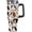 Cute Guinea Pig, variant on 3d Anime Fire Dragon Tumbler with Lid And Straw 40oz Stainless Steel Cup Insulated, Large Capacity Car Cup, Leakproof Travel Tumbler Coffee Mug with Handle